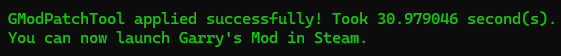 GModPatchTool applied successfully